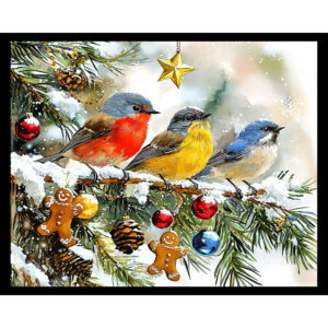 Holiday Winter Birds