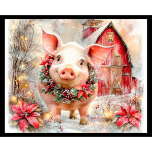Holly Jolly Pig
