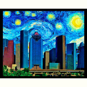 Houston Starry Night