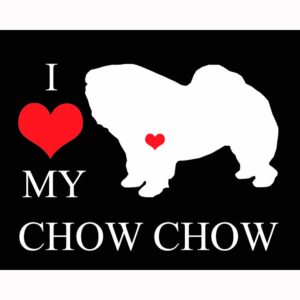 I Heart My Chow Chow