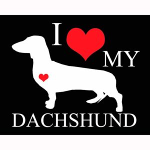I Heart My Dachshund
