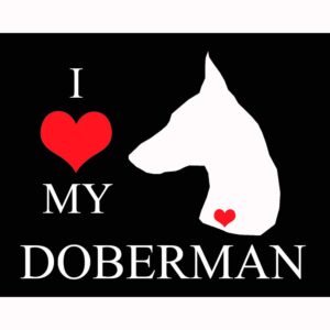 I Heart My Doberman