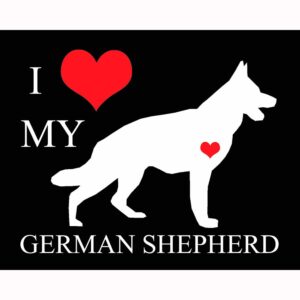 I Heart My German Shepherd
