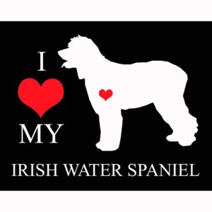 I Heart My Irish Water Spaniel