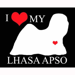 I Heart My Lhasa Apso