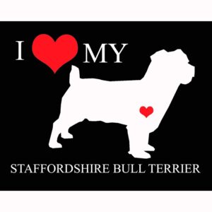 I Heart My Staffordshire Bull Terrier