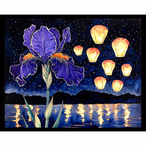 Iris and Lanterns