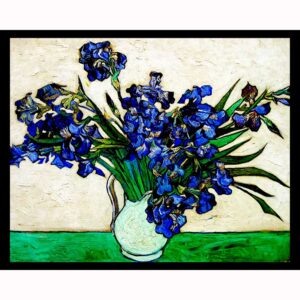 Irises in a Vase
