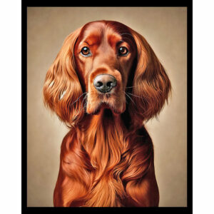 Irish Setter Portrait