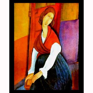 Jeanne Hebuterne in Red Shawl