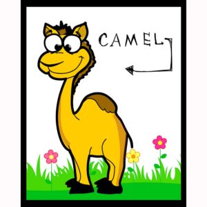 Kid Cartoon - Camel