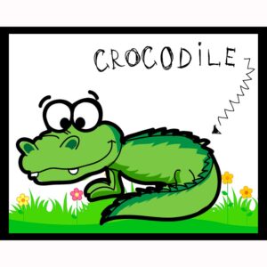 Kid Cartoon - Crocodile