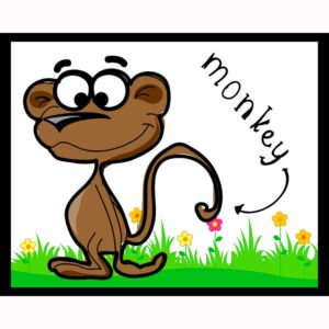 Kid Cartoon - Monkey