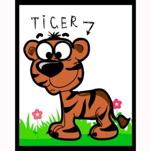 Kid Cartoon - Tiger