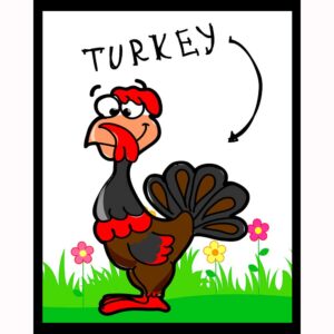 Kid Cartoon - Turkey