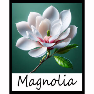 Flower Series: Magnolia