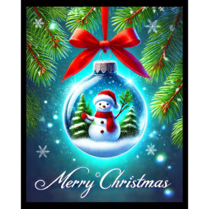 Merry Christmas Globe