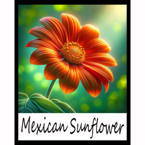 Flower Series: Mexican Sunflower