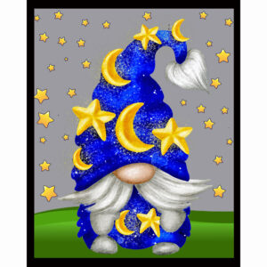 Moon and Stars Gnome