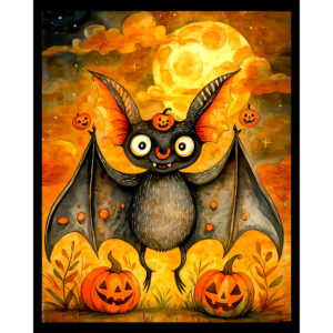 Moonlit Bat