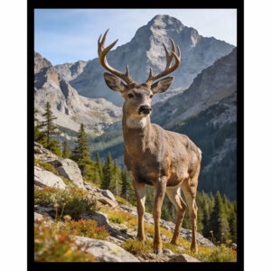 Mountainside Buck
