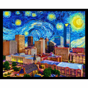 Oklahoma City Starry Night