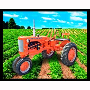 Orange Tractor