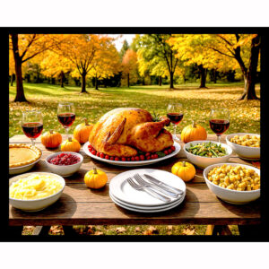 Outdoor Thanksgiving