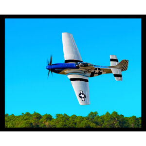 P-51 in Flight