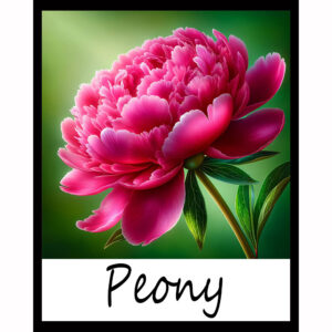 Flower Series: Peony