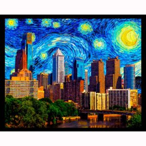 Philadelphia Starry Night