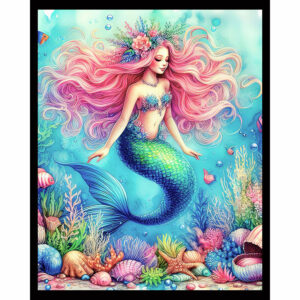 Pink-Haired Mermaid