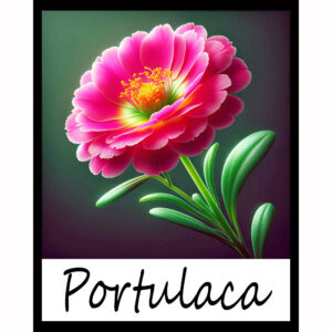 Flower Series: Portulaca