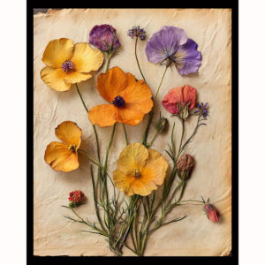 Pressed Flower Blooms