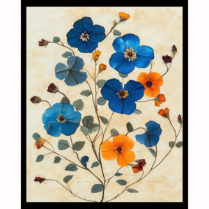 Pressed Garden Flowers