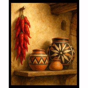 Pueblo Warmth (Vertical)