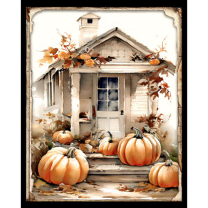 Pumpkin Porch Welcome