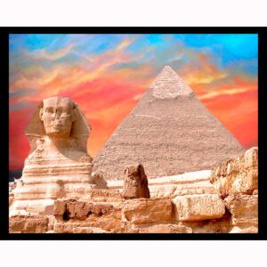 Pyramid and Sphinx