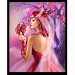 Queen and Red Dragon