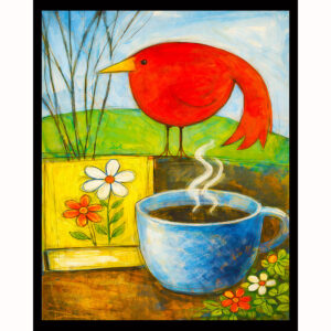 Red Bird and Coffee