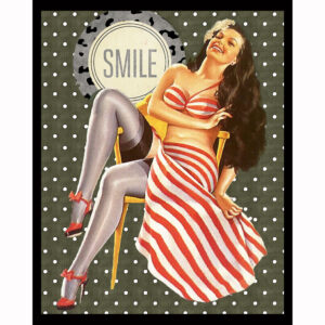 Retro Pinup Smile