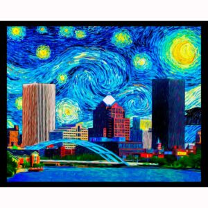 Rochester Starry Night