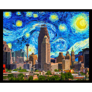 San Antonio Starry Night