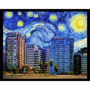 San Jose Starry Night