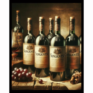 Sangiovese Bottles