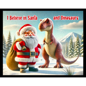 Santa and Dinosaurs