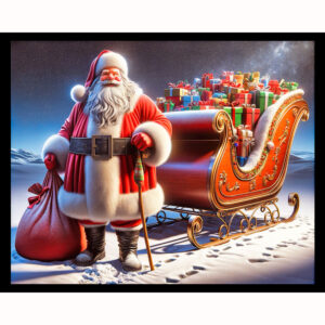 Santa and His Sleigh