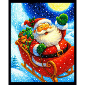 Santa's Moonlit Ride