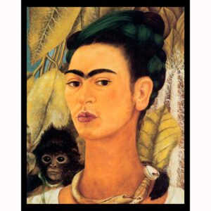 Self Portrait with Monkey