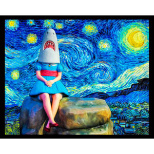 Shark Girl Starry Night - Buffalo, NY